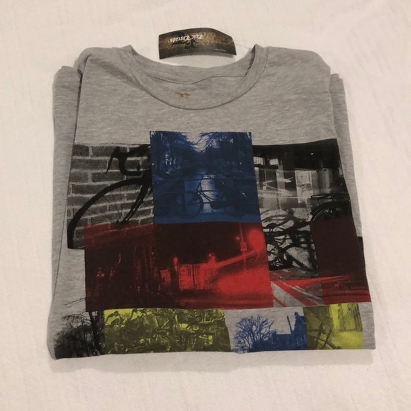 Youth Large Heather Gray Short Sleeve T-Shirt - Picture 3 of 3